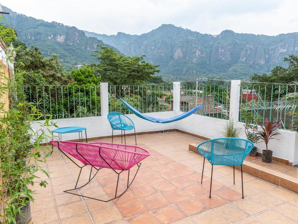 Colibri Turquesa Otel Tepoztlán Dış mekan fotoğraf